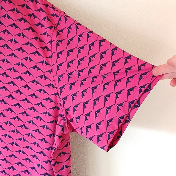 Greyson Siamese Turtledove Pink Polo Activewear Shirt - Picture 6 of 8